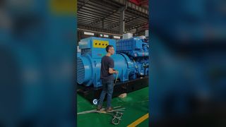 Загрузка дизель-генераторных установок на месте