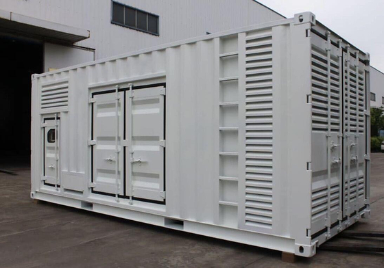 Купить генератор звукоизоляционное 1MW контейнера 1250kva дизельный Containerized дизельные наборы генератора online manufacture