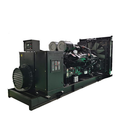 Купить 1500RPM 1500KVA дизельный генератор с двигателем Cummins 1200kw Open Frame Genset online manufacture
