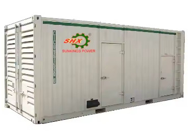 Купить 1500KVA тихий дизельный генератор набор с двигателем Cummins в контейнере SHX дизельные генераторы Промышленный электростанция Динамо для центра обработки данных online manufacture