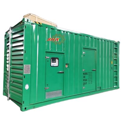 Купить SHX Контейнер открытого типа низкого шума двигатель Cummins Genset 1000kva 800kw Высокая мощность 3-фазный промышленный дизельный генератор online manufacture