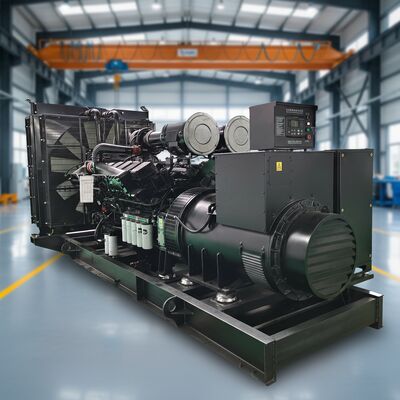 Купить Дизель-генератор Cummins KTA38-G9 открытого типа мощностью 600 кВт, 800 кВт, 1000 кВт, 1250 кВА, трехфазный генератор для электростанции online manufacture