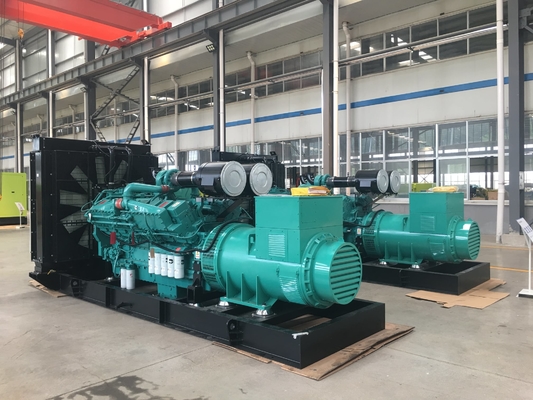 Купить генератор открытой рамки дизельного генератора 110v-480v 1500KW электрический дизельный online manufacture