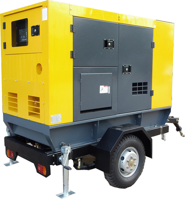 Купить 220 вольт 380 вольт DG 400 Kva установил генератор мобильного трейлера дизельный с колесами online manufacture