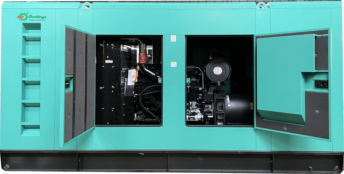 OEM 800kw Cummins Diesel Generator Set 24h Continuous Water Cooling