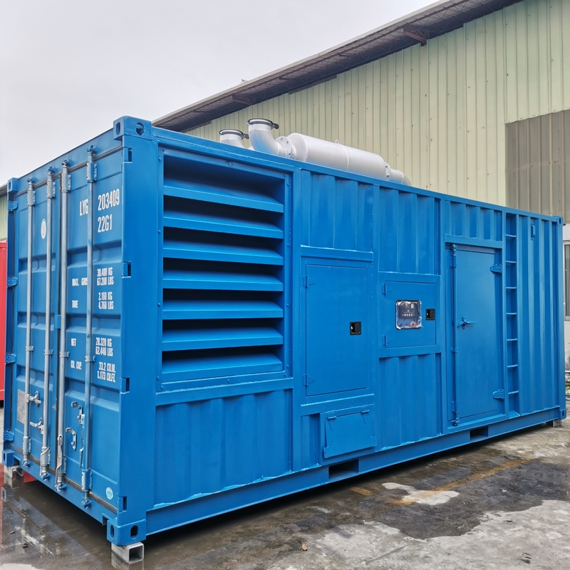 ISO9001 1000kva Perkins Diesel Generator Set 3P Water Cooled Standby Generator
