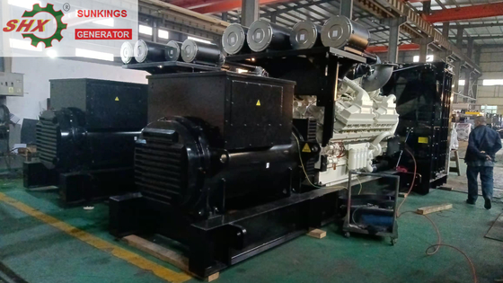 Генераторы высокого напряжения Cummins 2500kva 6.3kv для морских портов в режиме ожидания