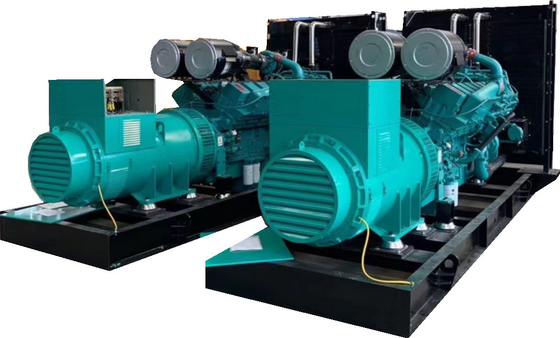 тип набора генератора 1000kw 50hz 1500kVA Cummins дизельный открытый