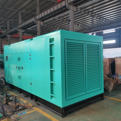 набор генератора 800kw 1000kva Cummins дизельный звукоизоляционное Genset