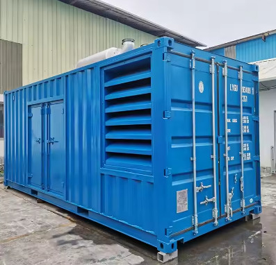 1350KVA супер тихий дизельный генератор набор с силовым двигателем SHX дизельный генератор контейнерный генератор электростанции генератор генератор для промышленности