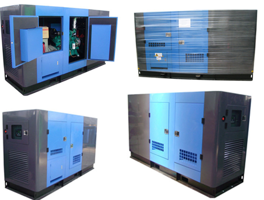 Генераторы 200kw Cummins 250kva Genset гостиницы звукоизоляционные высоковольтные